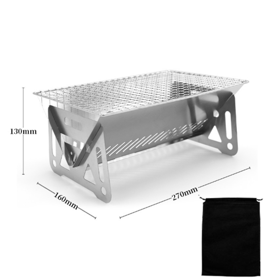 Churrasqueira Portátil Inox
