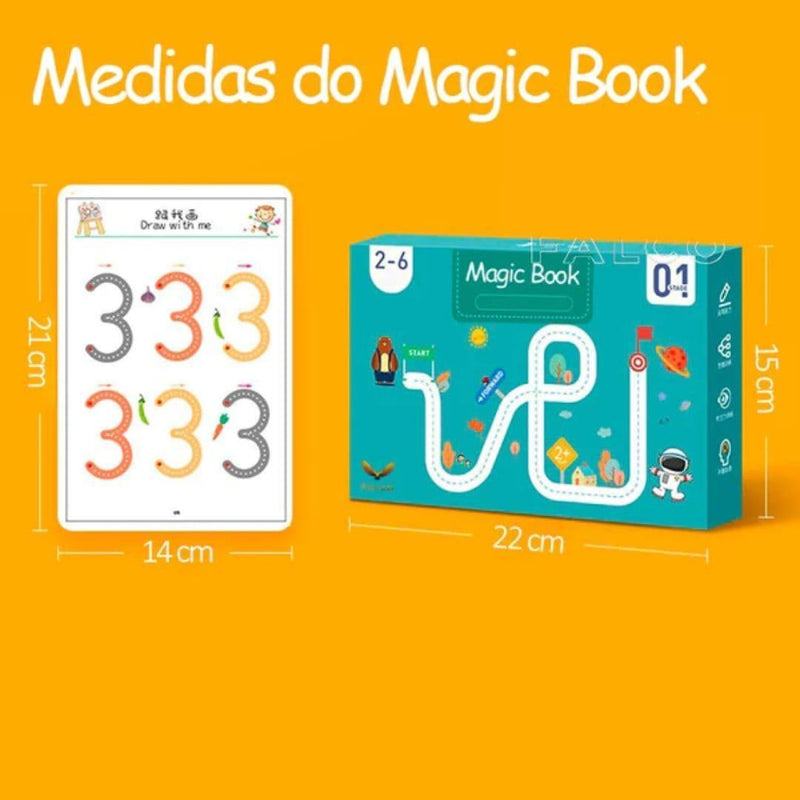 Caderno de Traço e Desenho Infantil